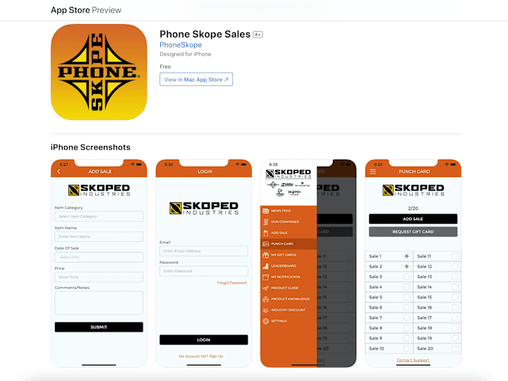 Cover image for PhoneSckope Sales