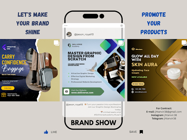 Cover image for Branded Instagram Post – Aesthetic Minimal Design