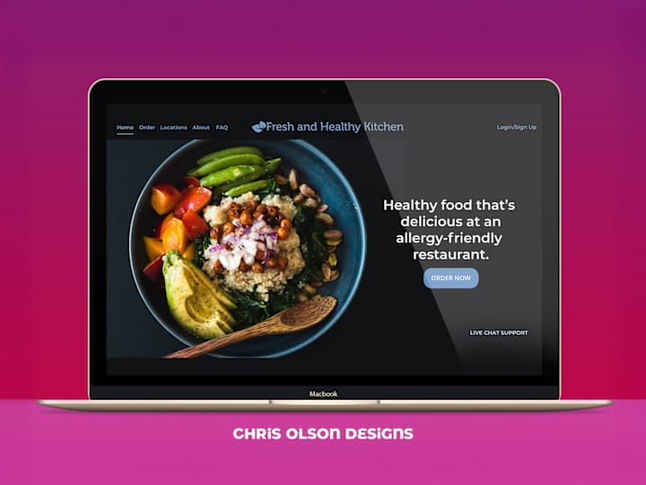 Cover image for Allergy-Friendly Restaurant: A UI/UX Design Case Study