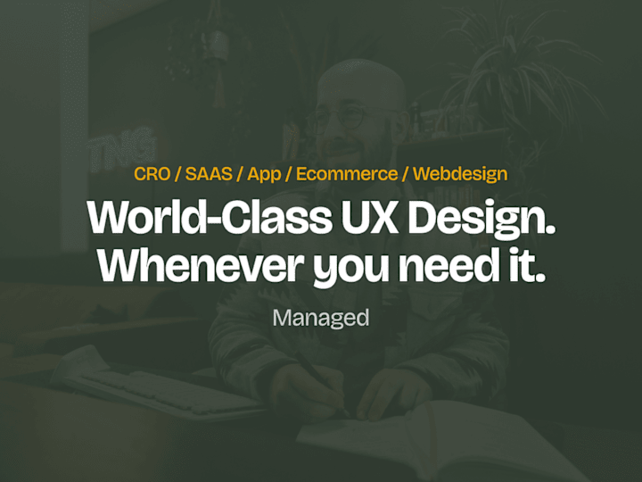 Cover image for Unlimited World-Class UX Design (Managed)