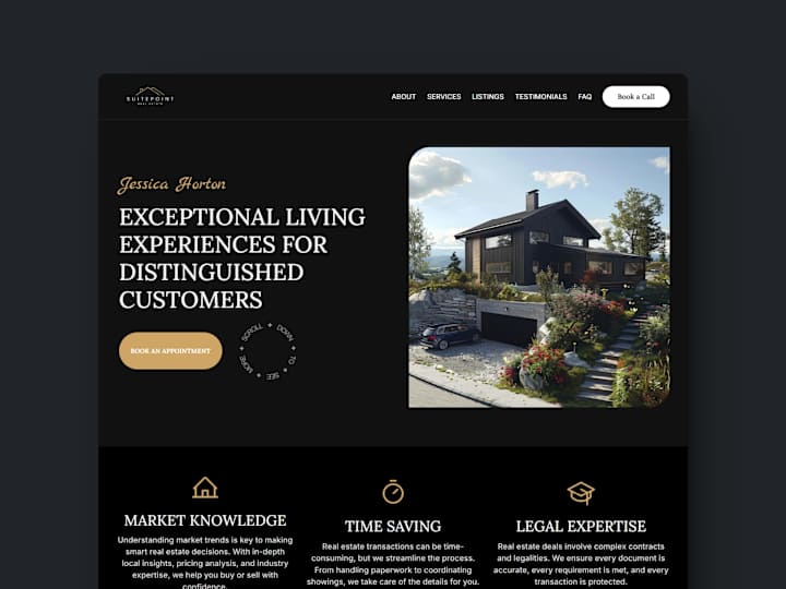 Cover image for SuitePoint - Framer Real Estate Website Template