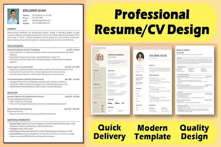 Cover image for I will create a professional CV or a modern resume design