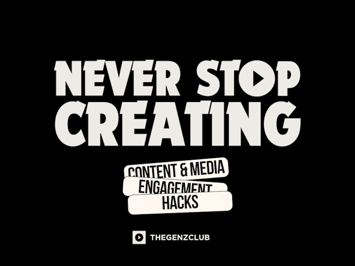 Cover image for Content Creation For Top Brands and Creators