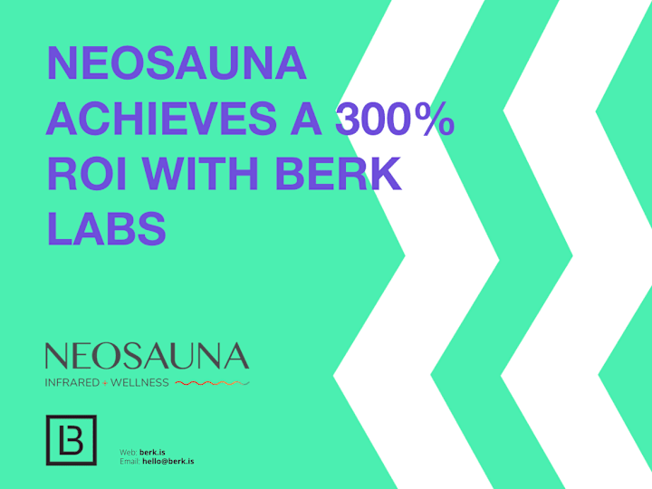 Cover image for Neosauna's Marketing Triumph with BERK Labs