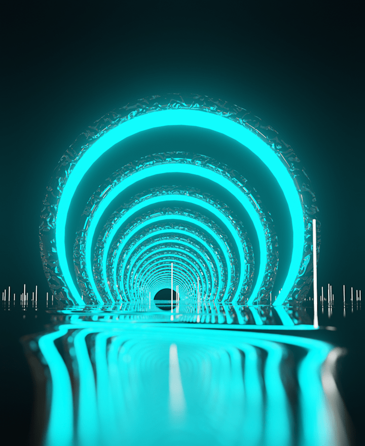 Cover image for Neon Rings : Behance