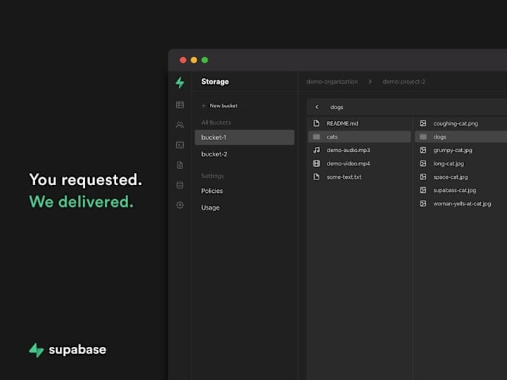 Cover image for I will integrate and set up supabase in your project