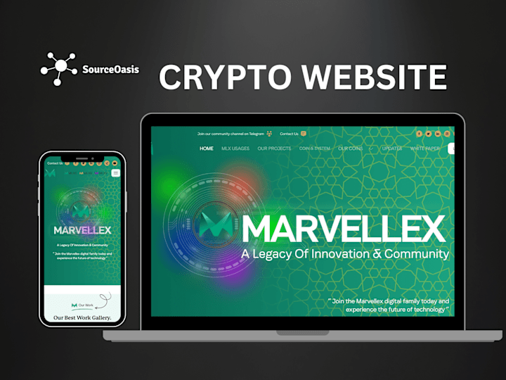 Cover image for Crypto Solutions and Services Website