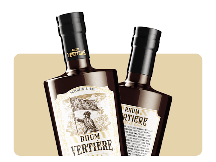 Cover image for Rhum Vertière - Visual Brand Design & Product Packaging Design