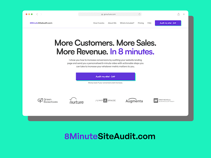 Cover image for 8minutesiteaudit.com