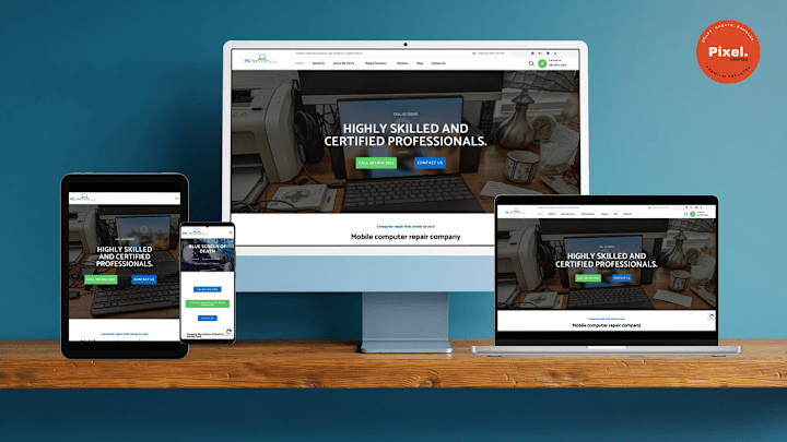 Cover image for PC Revive - WordPress Website :: Behance