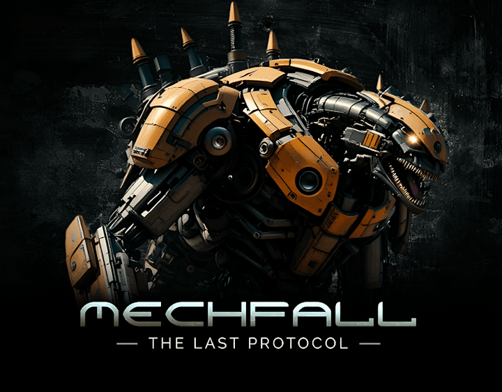 Cover image for Mechfall | Game Poster Design