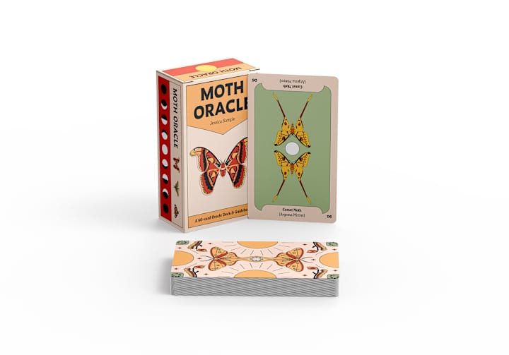 Cover image for Moth Oracle Deck Design