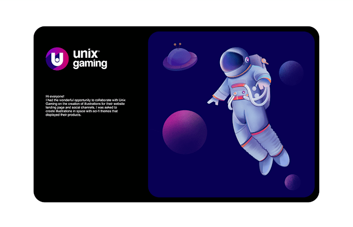 Cover image for Unix Website/Brand Illustation on Behance