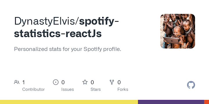 Cover image for DynastyElvis/spotify-statistics-reactJs