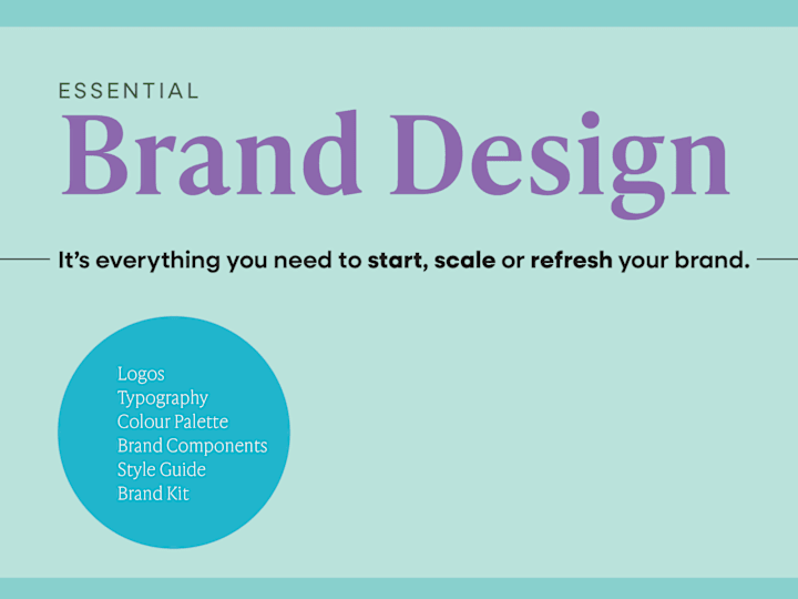 Cover image for Essential Brand Design (Visual Identity)