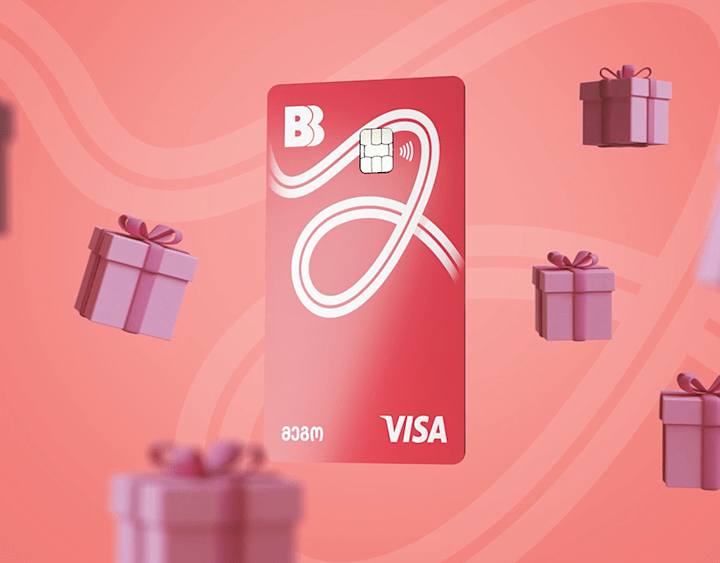 Cover image for Updated "Mego" card from Basisbank on Behance