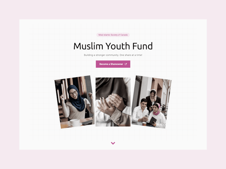Cover image for Muslim Youth Fund – Landing Page Design & Development
