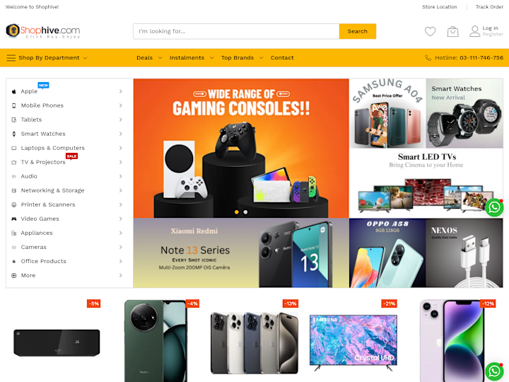 Cover image for WordPress E-commerce Store Development