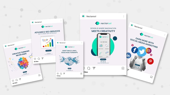 Cover image for Social media Design for IT company