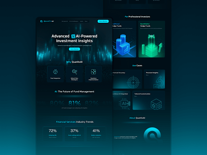 Cover image for QuantivAI (Design + Dev)