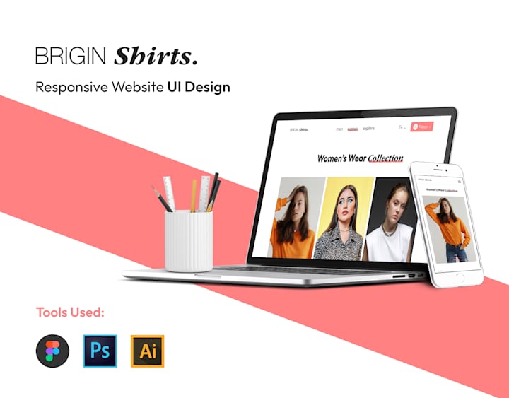 Cover image for Responsive Website Design BRIGIN Shirts
