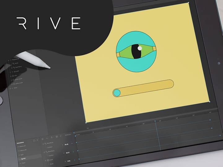 Cover image for Interactive motion design & animation with Rive