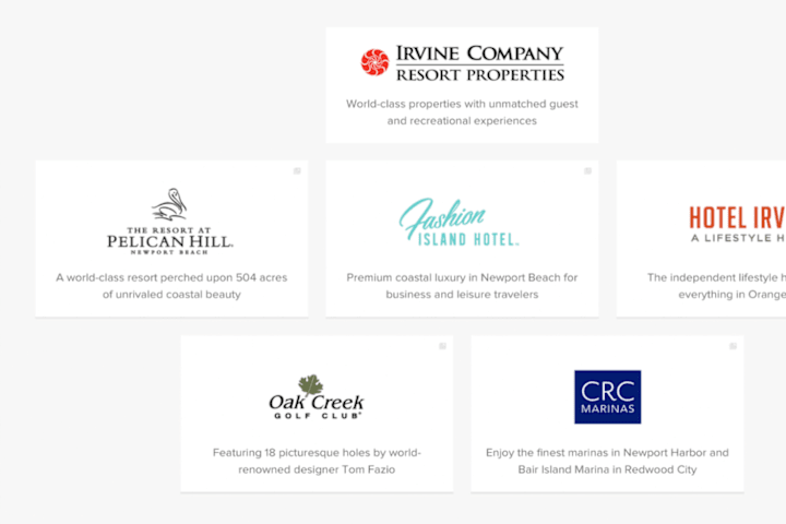 Cover image for Irvine Company Resorts