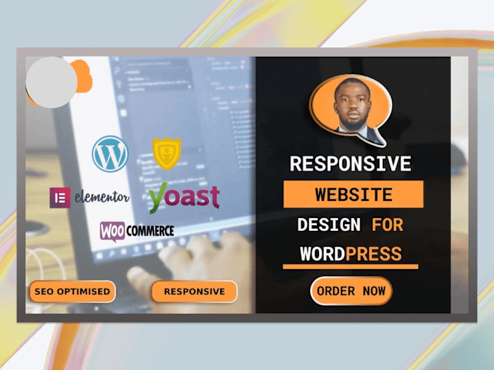 Cover image for I will design and develop a responsive wordpress website