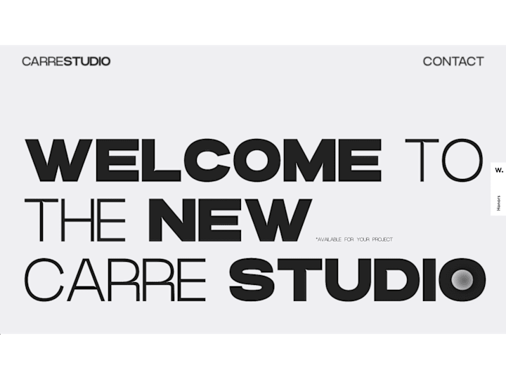 Cover image for Carre Studio | Front end developer - Webflow Developer