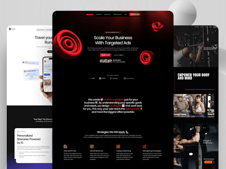 Cover image for Start-Up Landing-page & Full Website