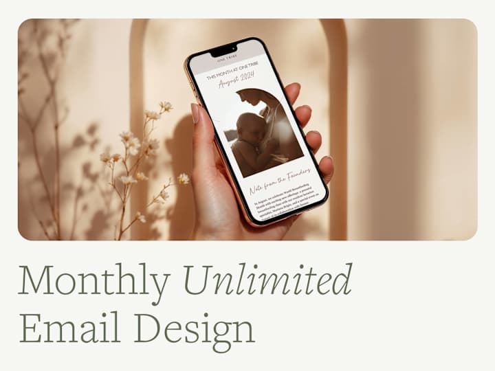 Cover image for Monthly Unlimited Email Design Subscription