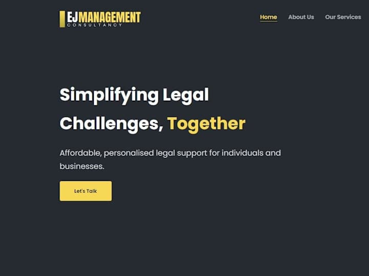 Cover image for EJ Management Consultancy