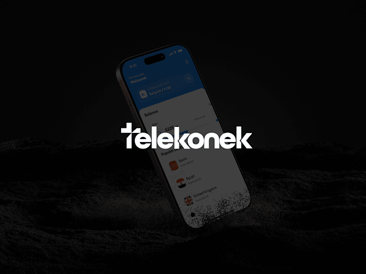 Cover image for Telekonek eSIM — Mobile App