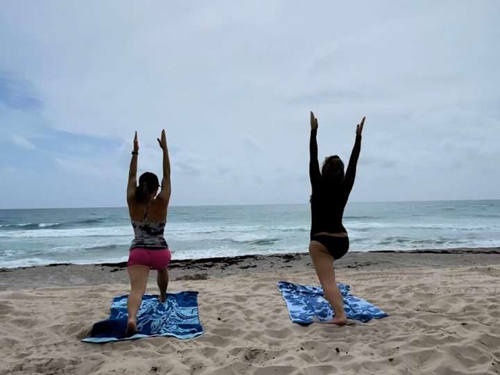 Cover image for Beach Yoga