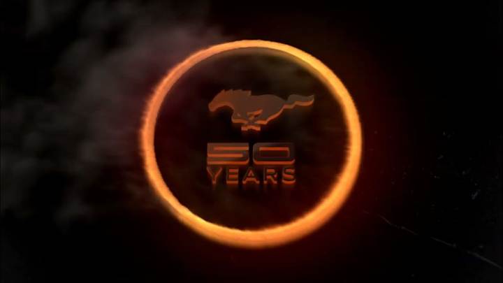 Cover image for Mustang 50 years Logo Animation 