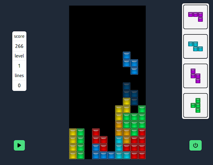 Cover image for Tetris Game