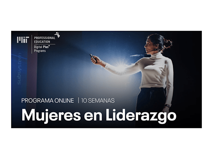 Cover image for SP - CONTENIDO DE WEB: MUJERES EN LIDERAZGO - MIT PE