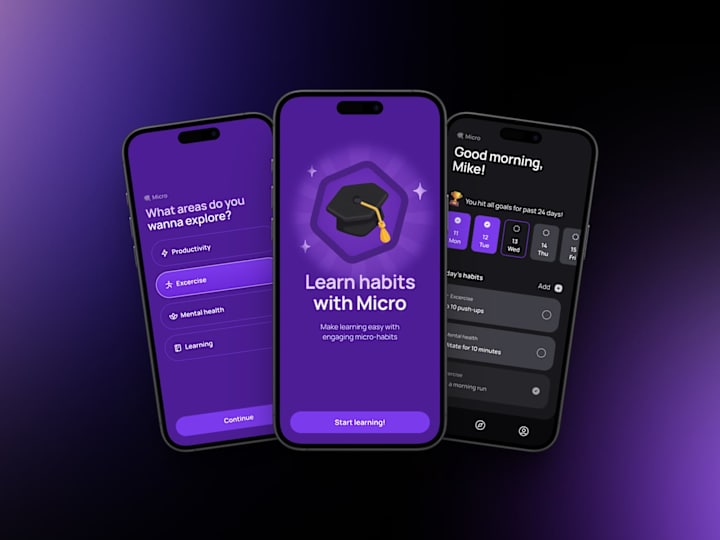 Cover image for Micro - Gamified micro-habits for daily growth
