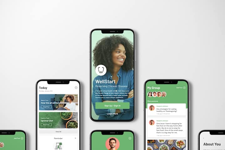 Cover image for Wellstart Mobile App