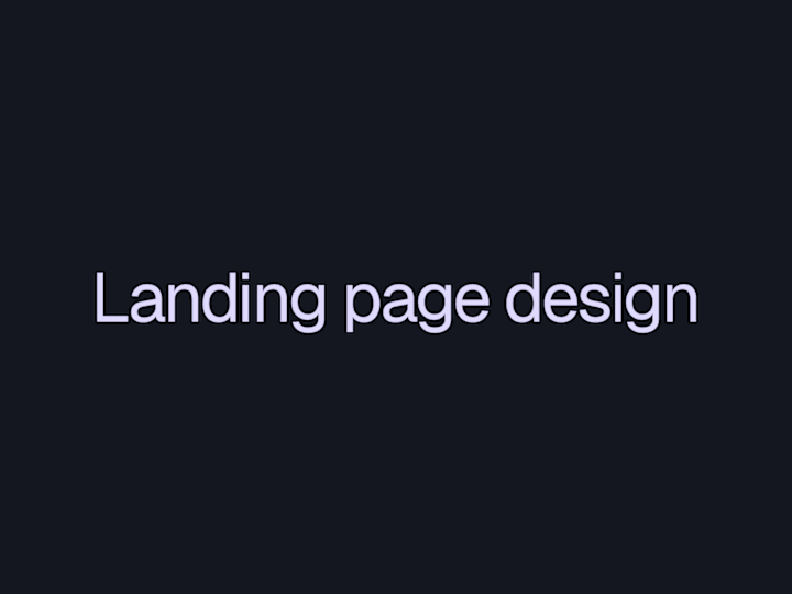 Cover image for Design Aesthetic, High-Converting Landing Pages for Your Startup