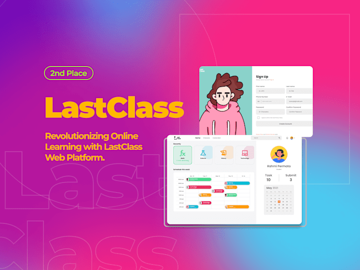 Cover image for LastClass Web Platform - Case Study for Remote Learning