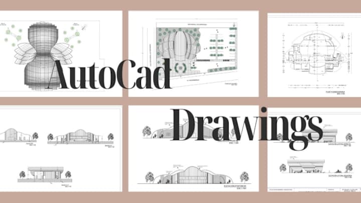 Cover image for I will drawing of plans, elevations and sections on autocad