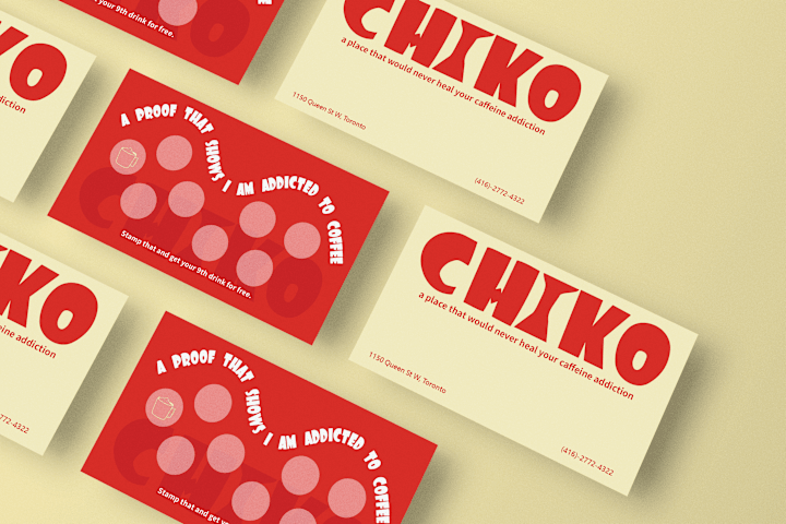 Cover image for CHIKO: branding project for a local cafe