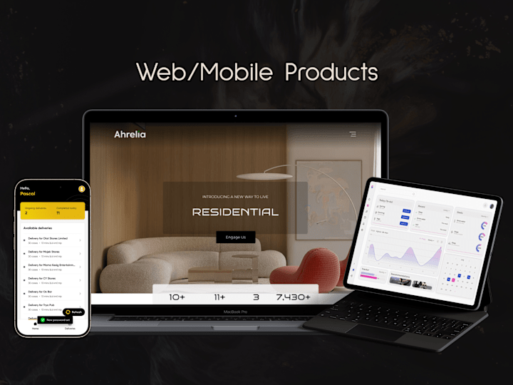 Cover image for UI/UX Design for Web/Mobile Products