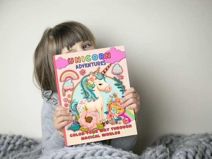 Cover image for Low Content Children's Coloring Book Cover Picture
