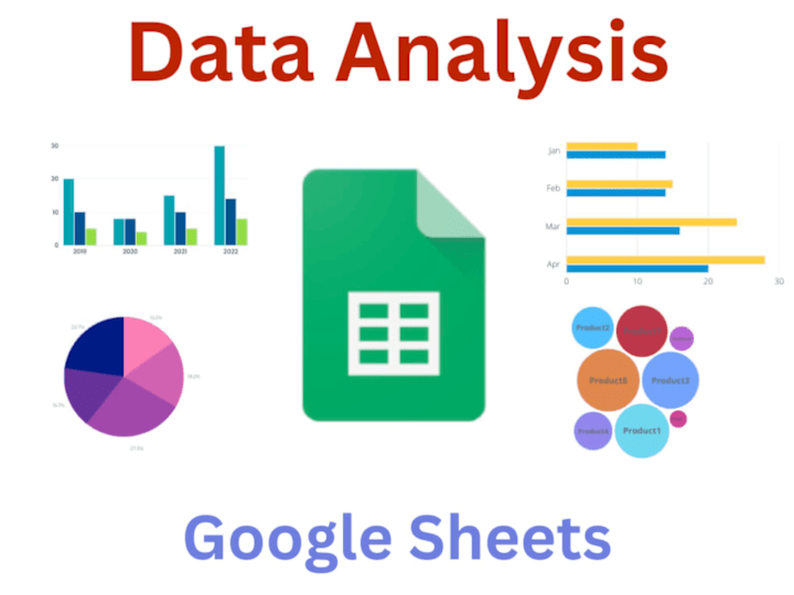 Cover image for Data Analysis and Visualization KPI Reports in Google Sheets