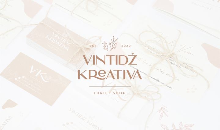 Cover image for Vintidz Kreativa Thrift Shop - Brand Identity