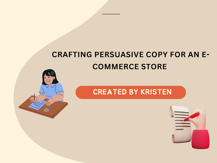 Cover image for Crafting Persuasive Copy for an E-commerce Store