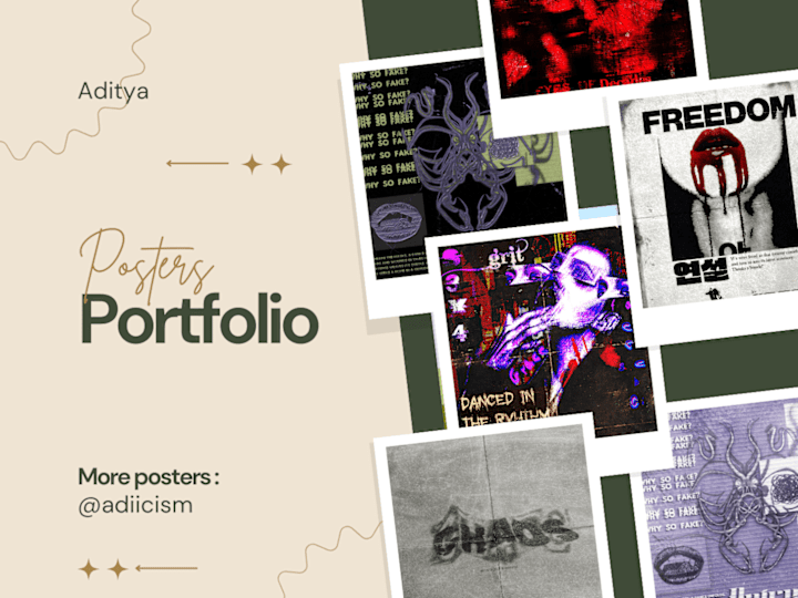 Cover image for Expressive Poster Designs