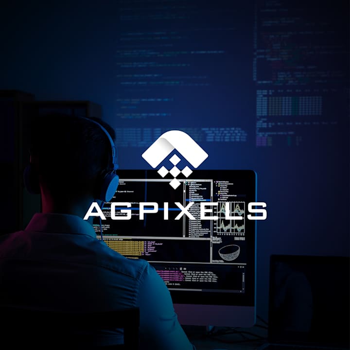 Cover image for AGPIXELS Logo for Website Development Tool :: Behance